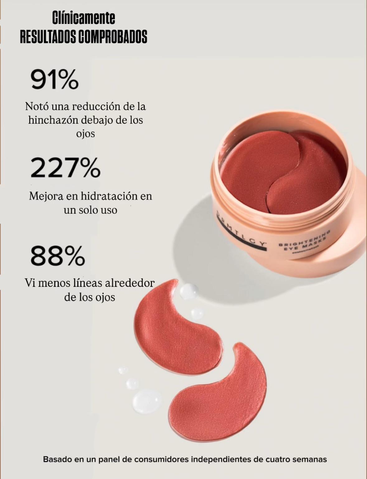 DRMTLGY® - Mascarillas iluminadoras para los ojos